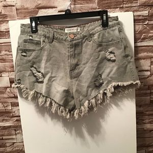 Toast jean shorts L